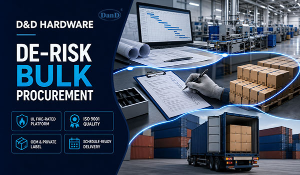 How D&D Hardware De-Risks Your Bulk Procurement