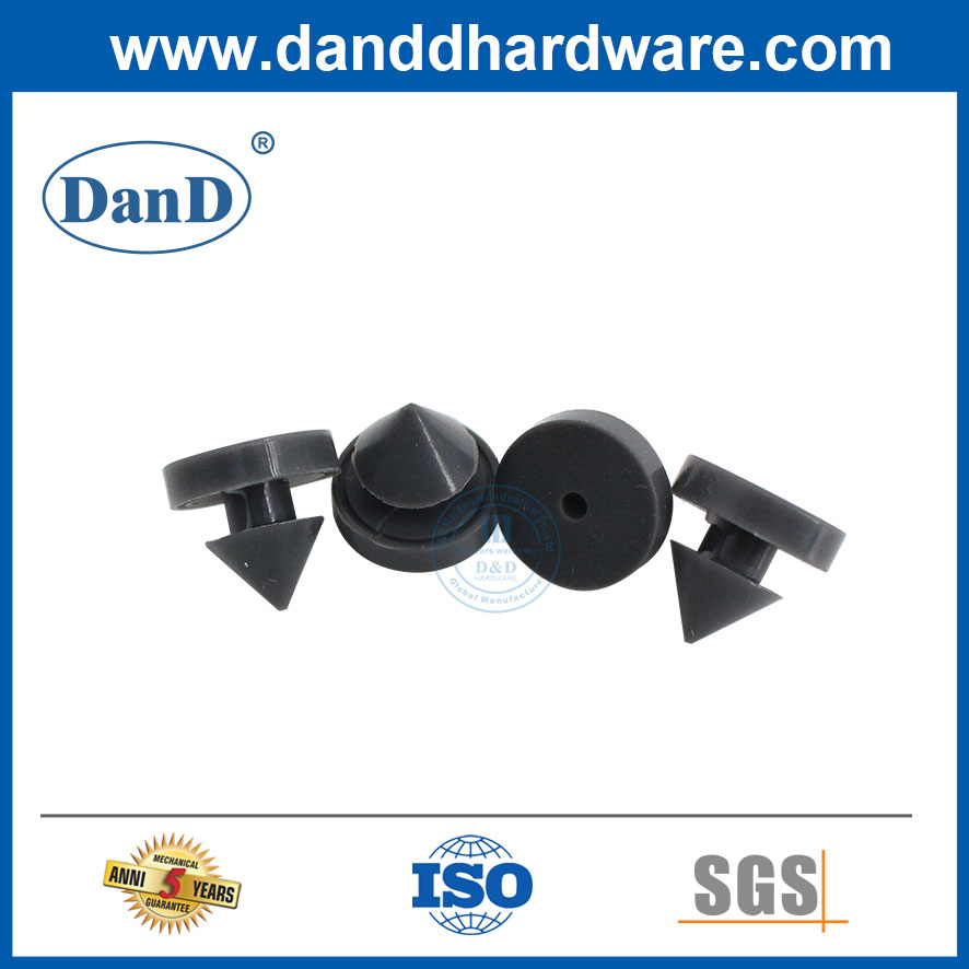 Grey Rubber Door Silencer
