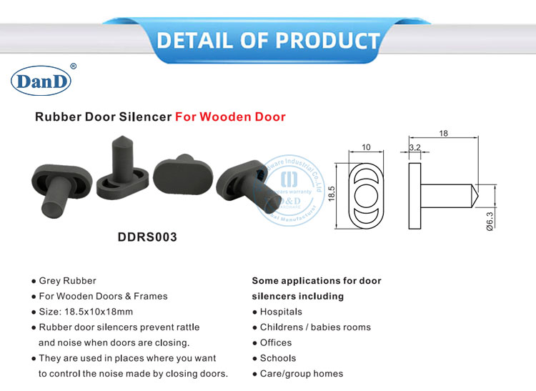 Rubber Door Silencers