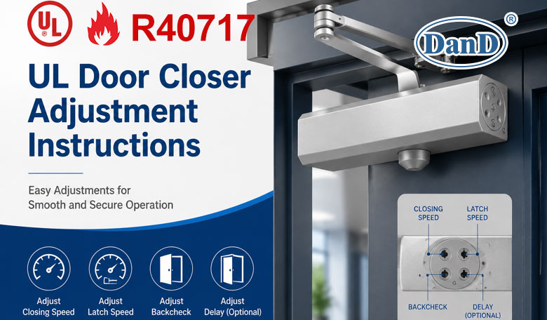 UL Door Closer Adjustment Instructions
