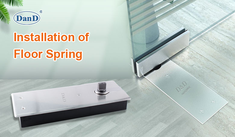 Installation of floor spring