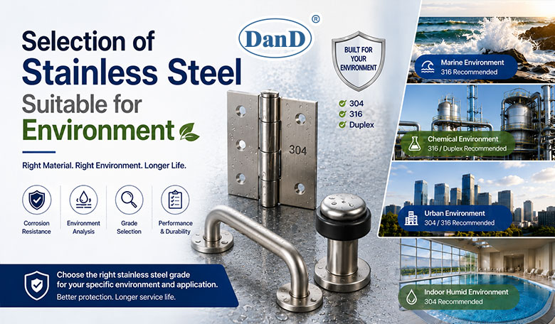 Selection of Stainless Steel Suitable for Environment