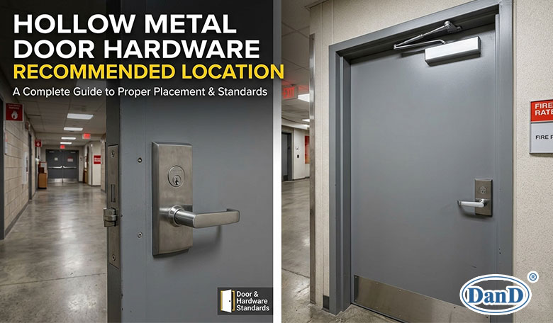 Hollow Metal Door Hardware Recommended Location