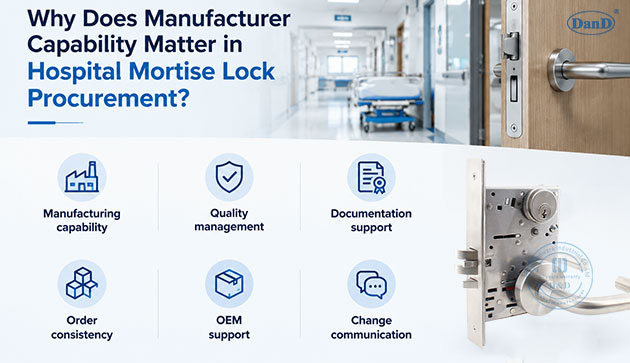 Why Does Manufacturer Capability Matter in Hospital Mortise Lock Procurement?