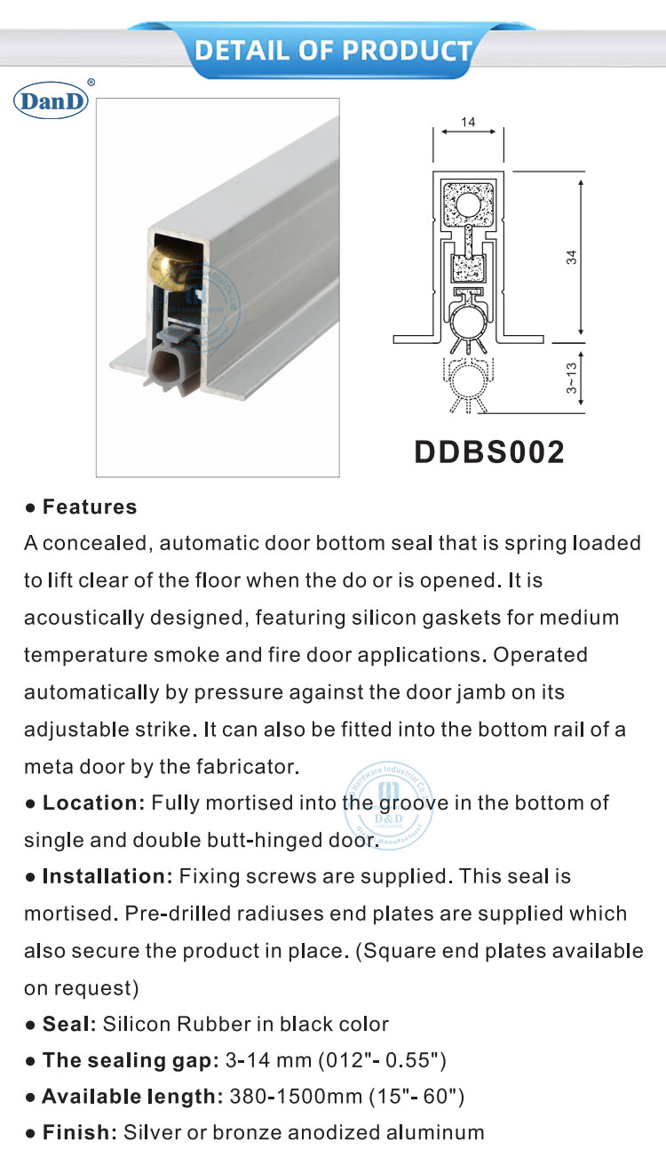 door bottom strip