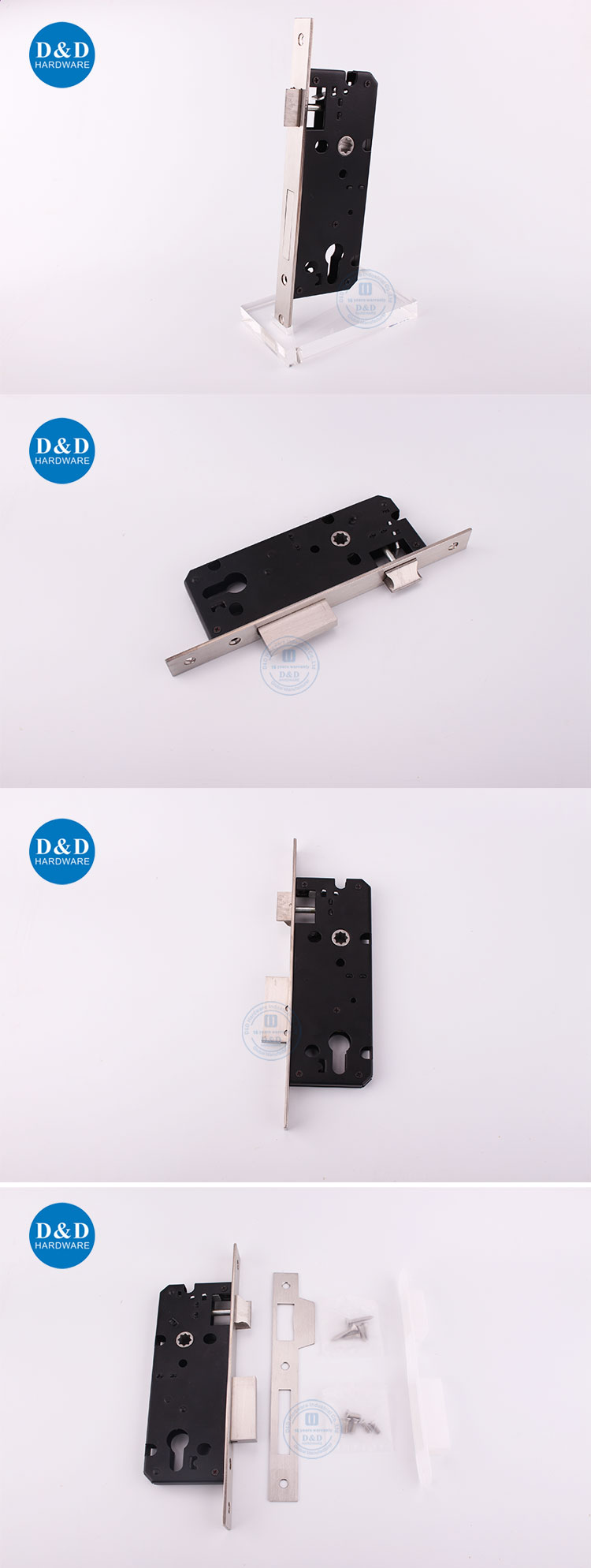 Black Mortise Door Lock
