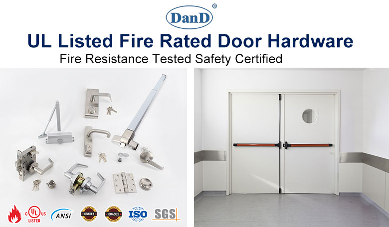 UL Listed Fire Rated Door Hardware