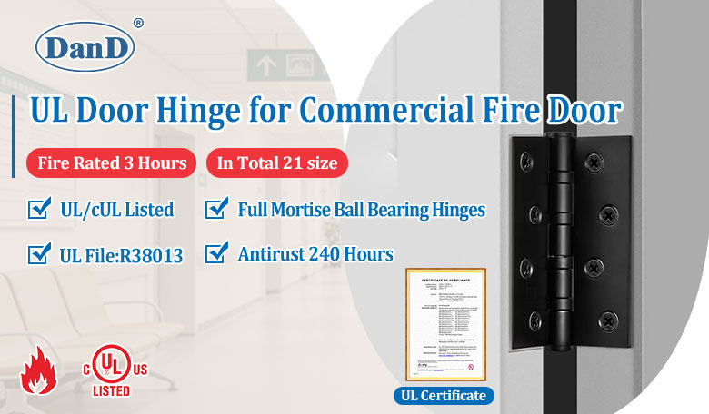 UL Door Hinge for Commercial Fire Door 