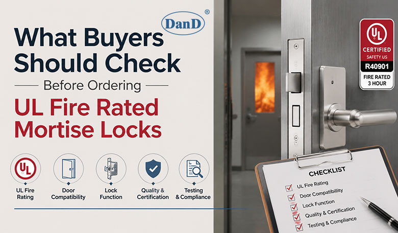 What Buyers Should Check Before Ordering UL Fire Rated Mortise Locks