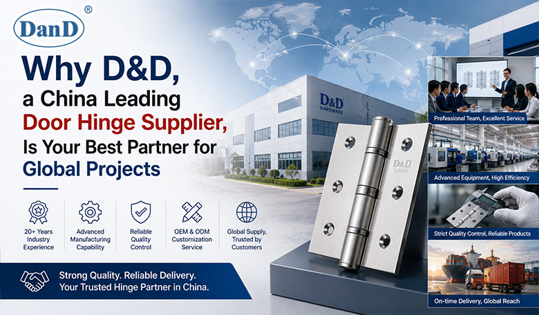 Why D&D, a China Leading Door Hinge Supplier, Is Your Best Partner for Global Projects