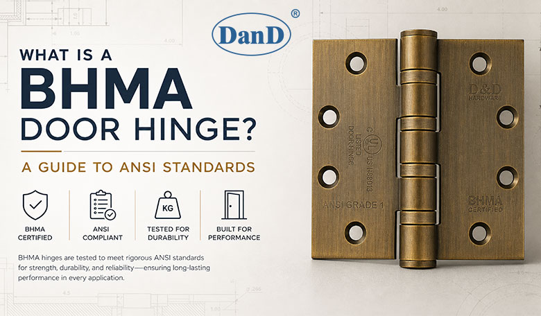 What is a BHMA Door Hinge? A Guide to ANSI Standards