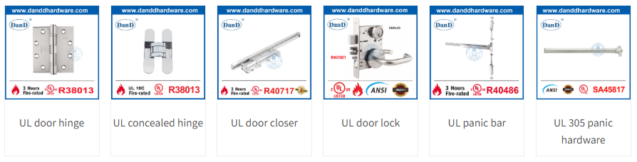 UL door hardware