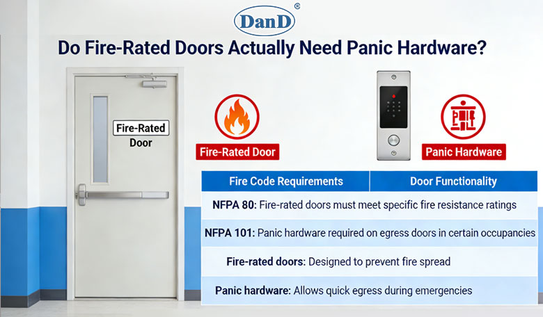 Do Fire-Rated Doors Actually Need Panic Hardware