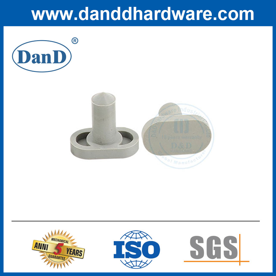 Grey Rubber Door Silencer