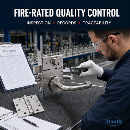 FIRE-RATED QUALITY CONTROL