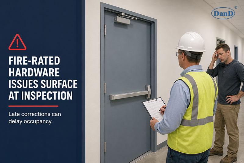 A hardware schedule lands on a procurement manager's desk with three vendor quotes attached. The numbers are close enough that price alone won't decide it — and on a project involving fire-rated openings, the wrong decision doesn't just cost money later. It can hold up a certificate of occupancy. 07_How_Procurement_Managers_Select_Door_Hardware_Suppliers Most buyers who have been through a failed inspection, a mid-project supplier swap, or a listing mismatch on a fire door assembly will tell you the same thing: the lowest bid rarely turns out to be the cheapest supplier. This guide walks through how experienced procurement teams actually evaluate commercial door hardware manufacturers — not the checklist version, but the practical one, with particular attention to what changes when UL fire rated hardware is involved. This guide explains how professional procurement managers evaluate commercial door hardware suppliers and what manufacturers should demonstrate to become trusted long-term partners. Why the Stakes Are Higher on Fire-Rated Projects