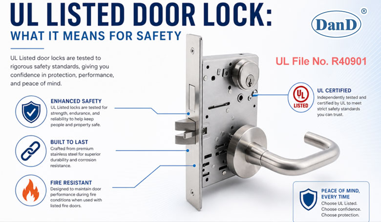 Demystifying the UL Listed Door Lock: What It Means for Safety