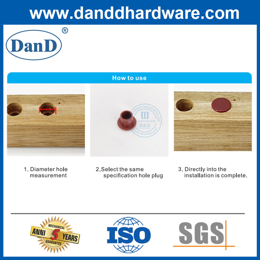 Plastic Material Hole Plug Cover