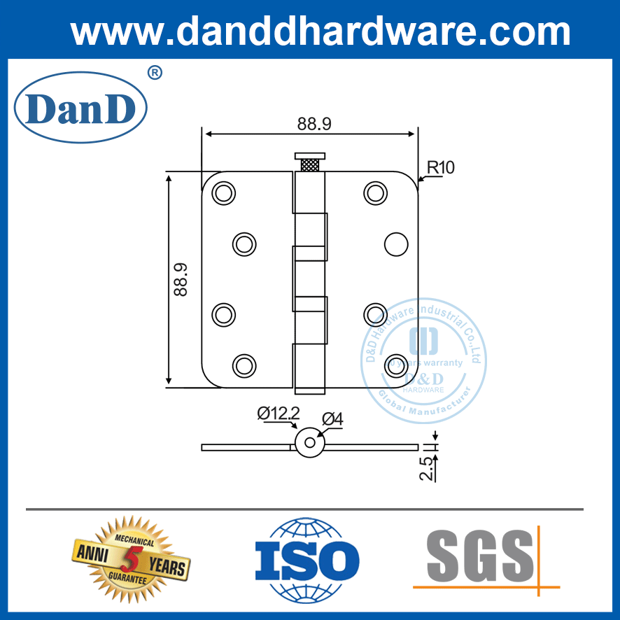 Round Corner Door Hinge Manufacturer