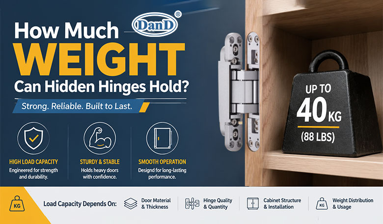 How Much Weight Can Hidden Hinges Hold?