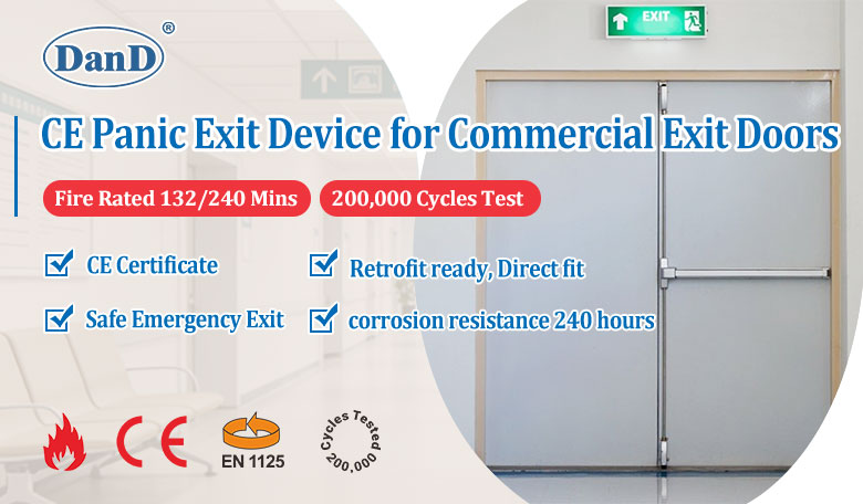 CE Panic Exit Device for Commercial Exit Doors