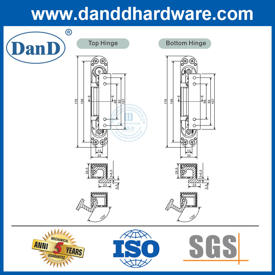 concealed door hinge manufacturer