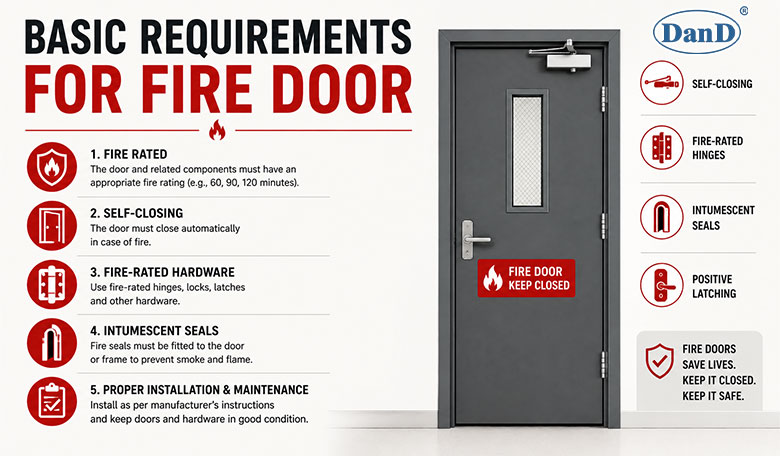 Basic Requirements for Fire Door