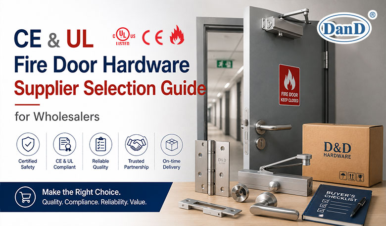 CE & UL Fire Door Hardware Supplier Selection Guide for Wholesalers