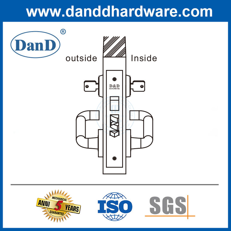 Mortice Lock for Commercial Entry Doors