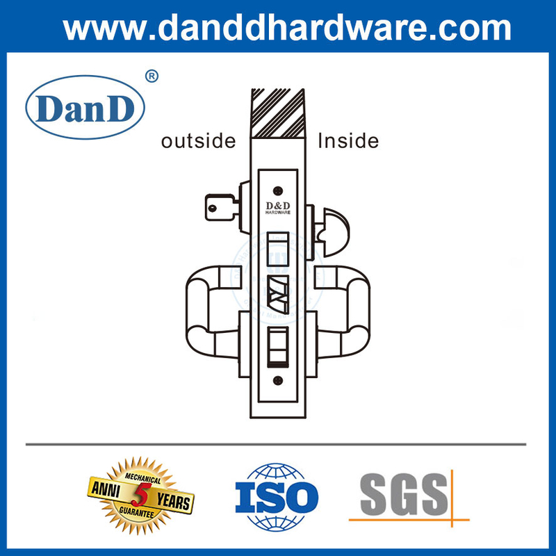 Dormitory or Exit Lock for Student Housing & Commercial Buildings-DDAL12