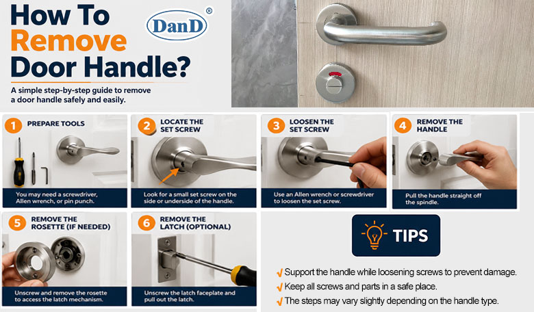 How To Remove Door Handle?