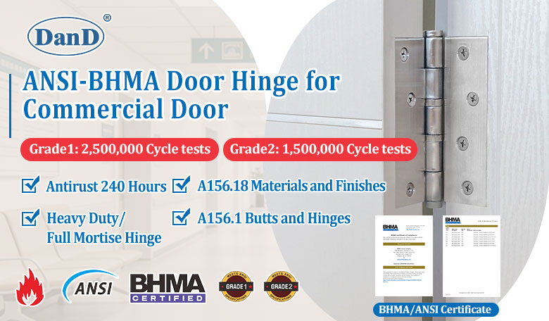 ANSI/BHMA Door Hinge for Commercial Door