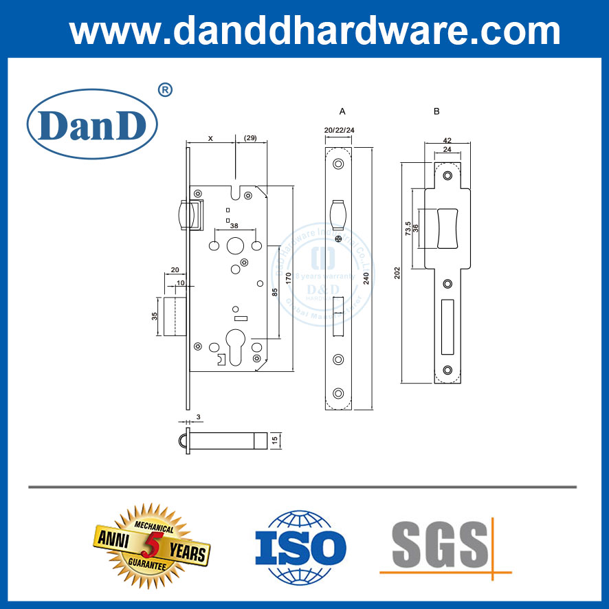 Door Lock Set
