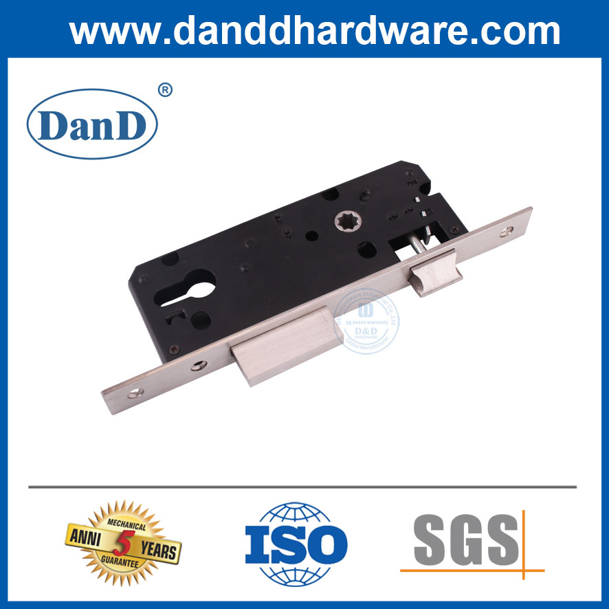 Black Mortise Door Lock