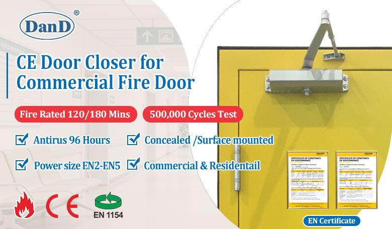 CE Door Closer for Commercial Fire Door