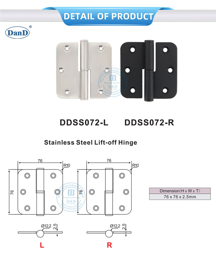 Lift Off Hinge Manufacturer