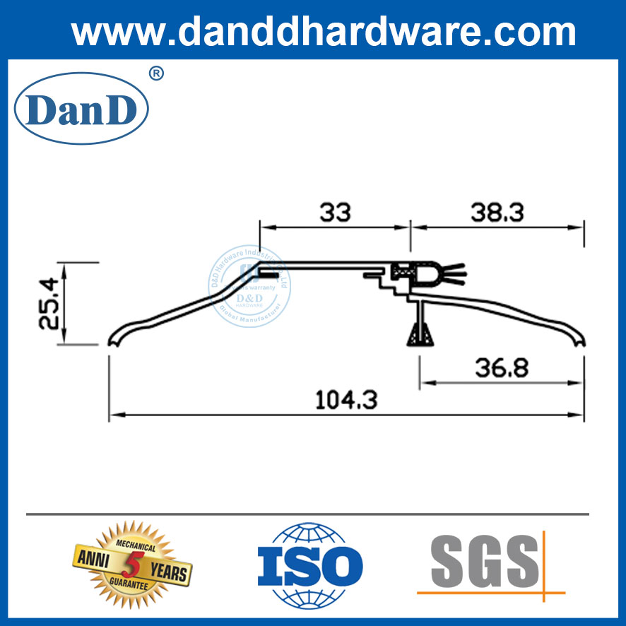 Double Door Threshold