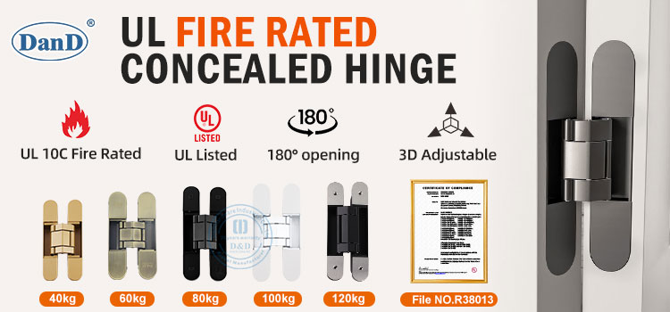 Fire Rated Hidden Hinge Manufacturer