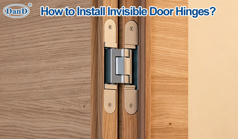 How to Install Invisible Door Hinges？