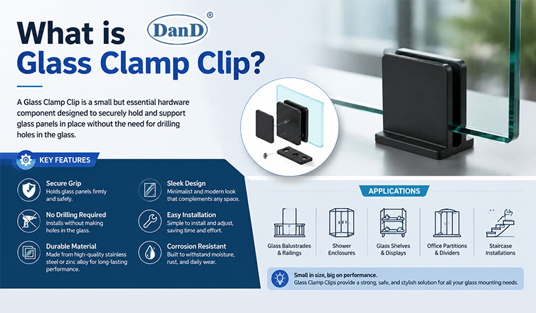 What is Glass Clamp Clip